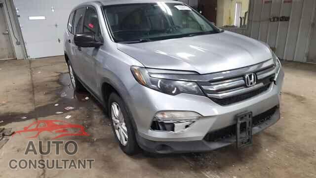 HONDA PILOT 2017 - 5FNYF6H18HB000083