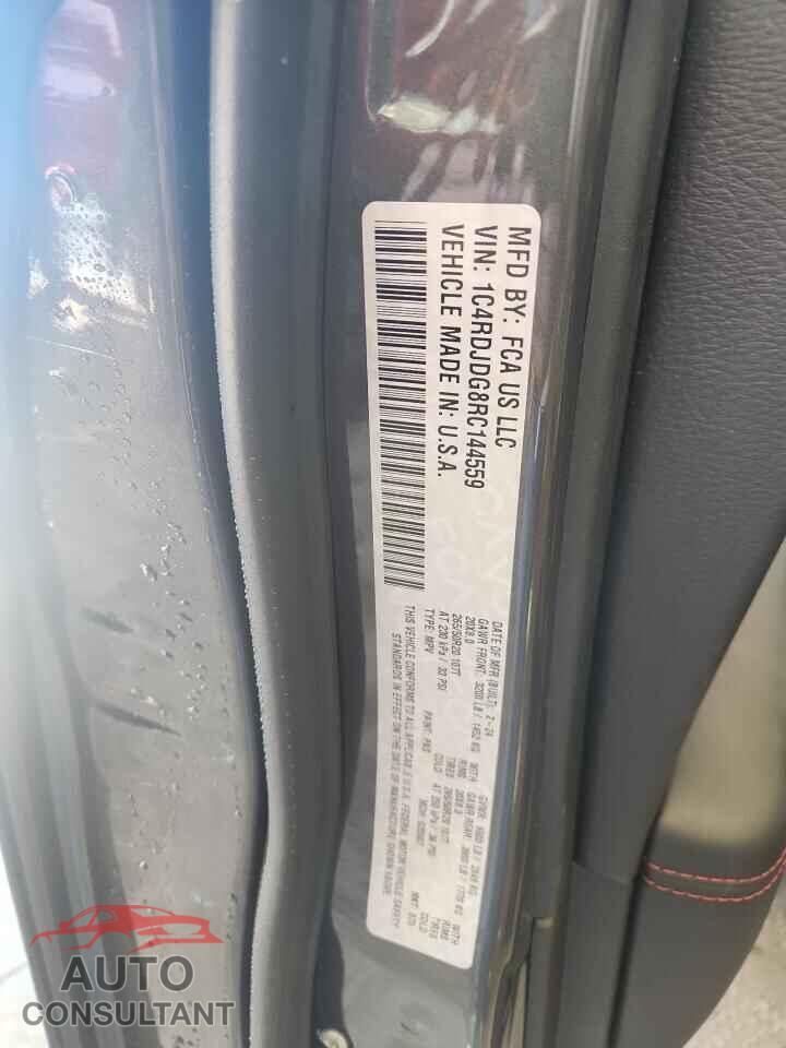 DODGE DURANGO 2024 - 1C4RDJDG8RC144559