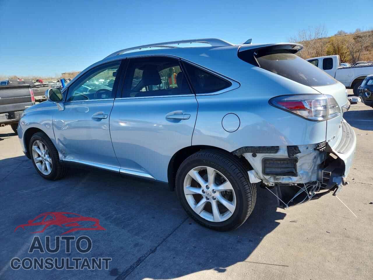 LEXUS RX350 2010 - 2T2BK1BA3AC067046