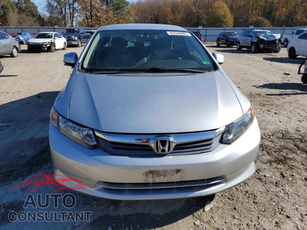 HONDA CIVIC 2012 - 19XFB2F54CE016099