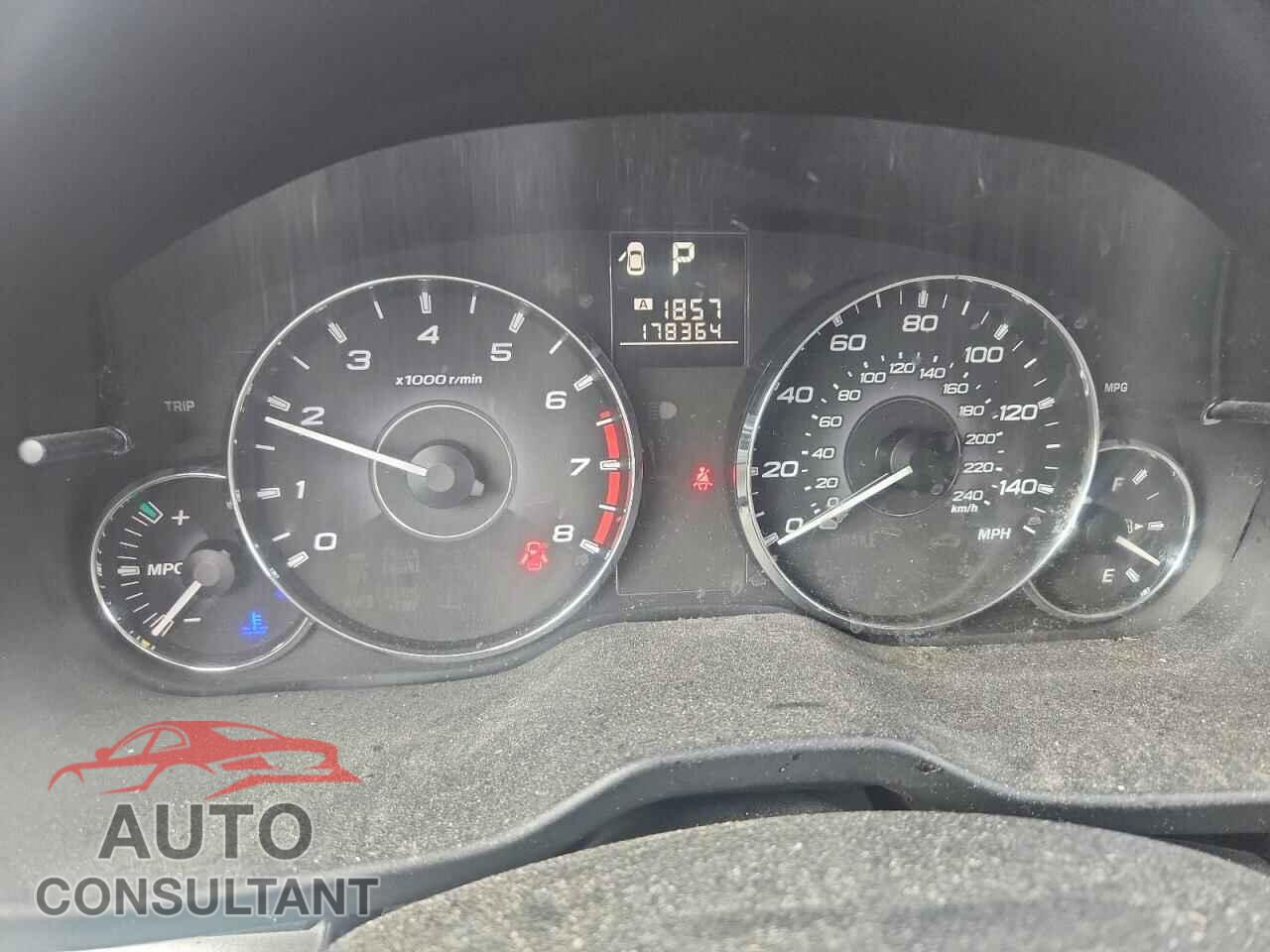 SUBARU OUTBACK 2011 - 4S4BRBCC2B3375305
