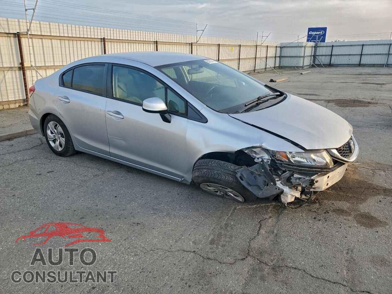 HONDA CIVIC 2013 - 19XFB2F55DE284404
