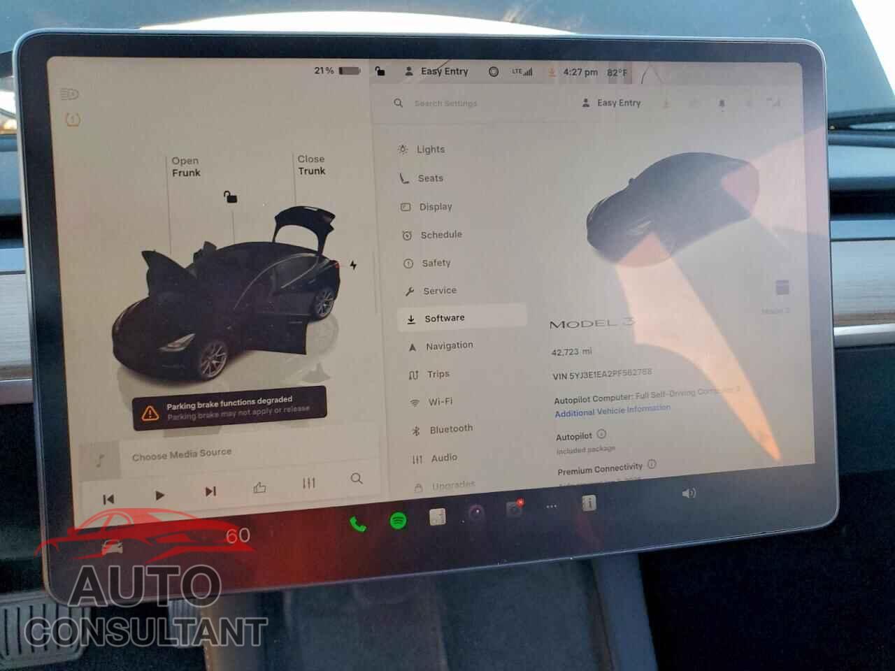 TESLA MODEL 3 2023 - 5YJ3E1EA2PF562788