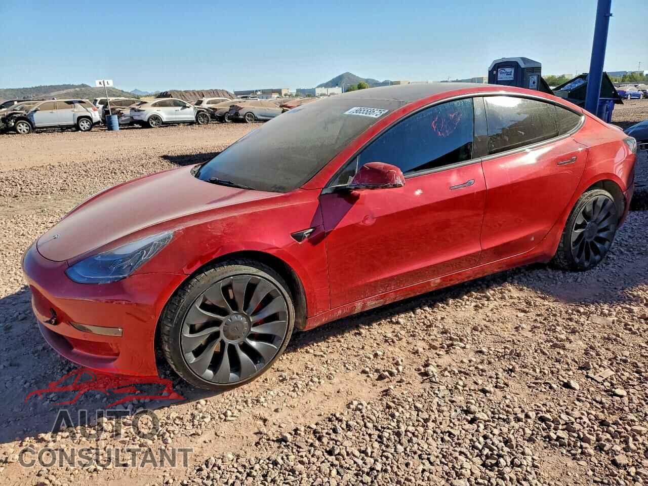 TESLA MODEL 3 2022 - 5YJ3E1ECXNF293518