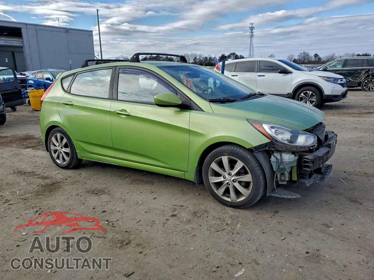 HYUNDAI ACCENT 2012 - KMHCU5AE2CU020350