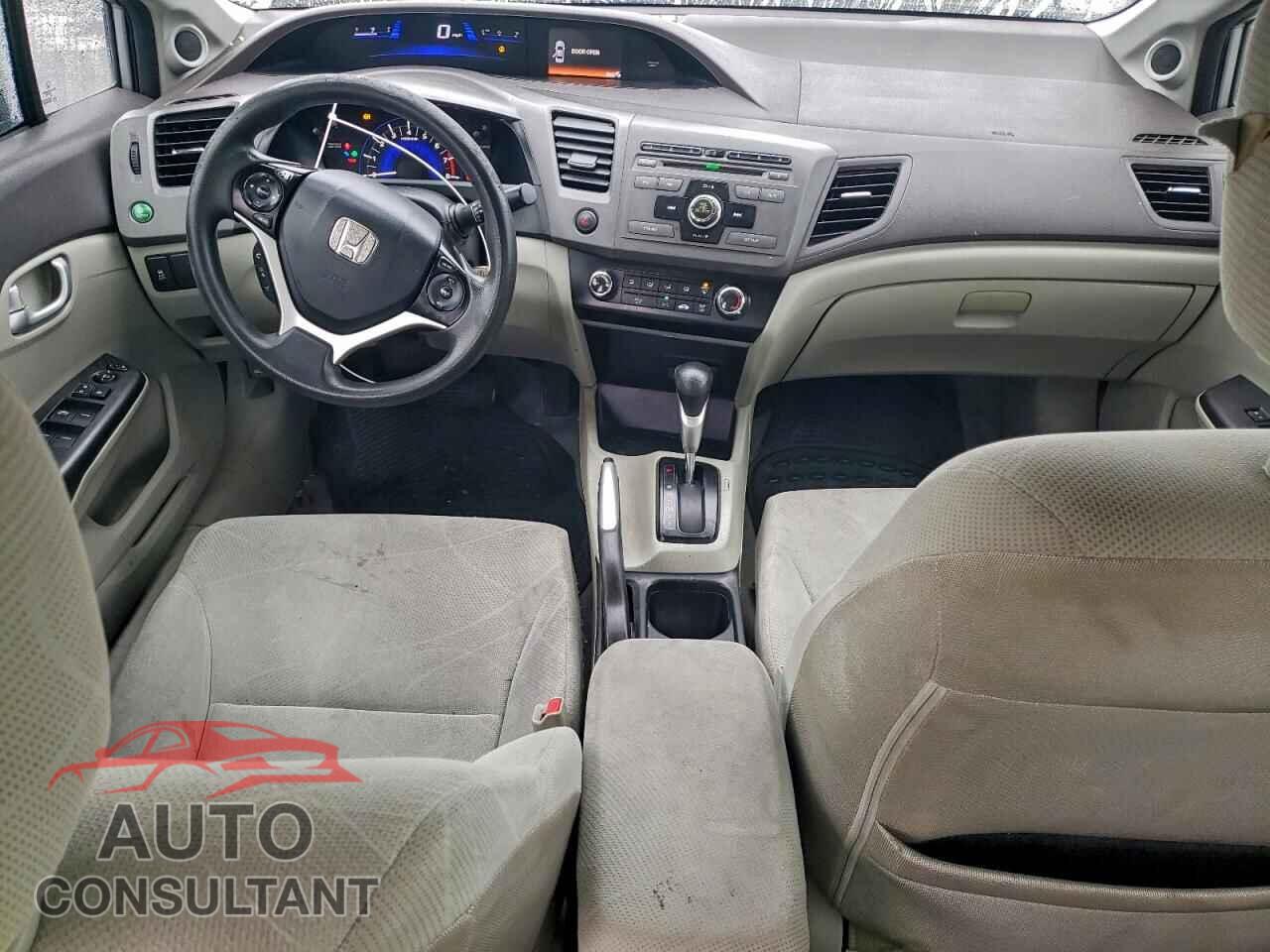 HONDA CIVIC 2012 - 2HGFB2F89CH312431
