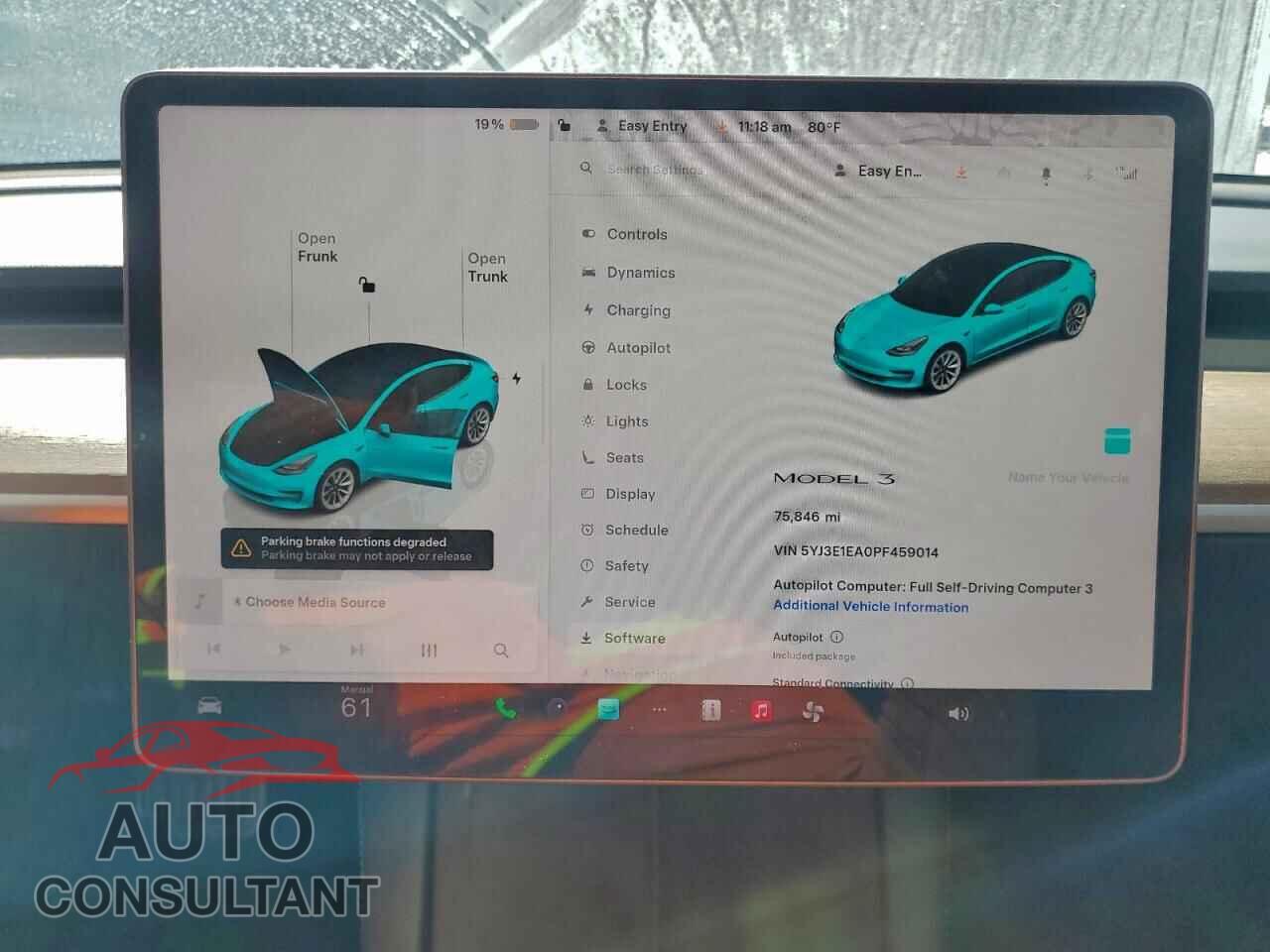 TESLA MODEL 3 2023 - 5YJ3E1EA0PF459014