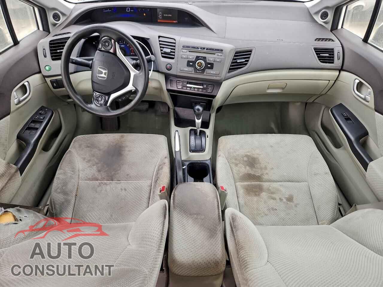 HONDA CIVIC 2012 - JHMFB4F20CS000284