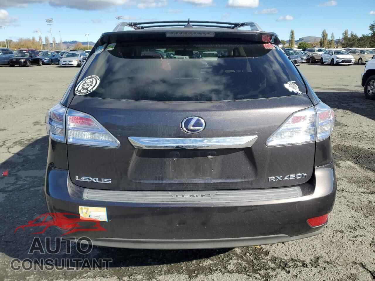 LEXUS RX450 2010 - JTJBC1BA8A2004148