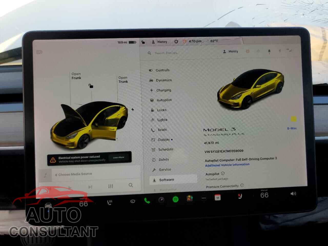 TESLA MODEL 3 2021 - 5YJ3E1EA7MF059009