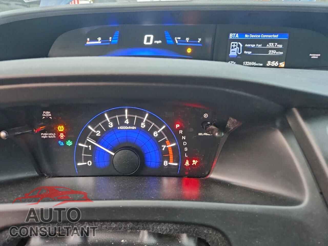 HONDA CIVIC 2014 - 19XFB2F55EE230070