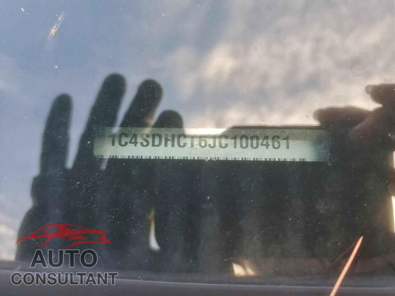DODGE DURANGO 2018 - 1C4SDHCT6JC100461