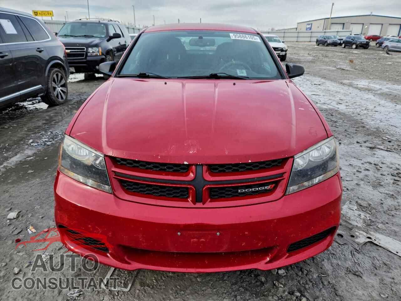DODGE AVENGER 2012 - 1C3CDZAG9CN280840