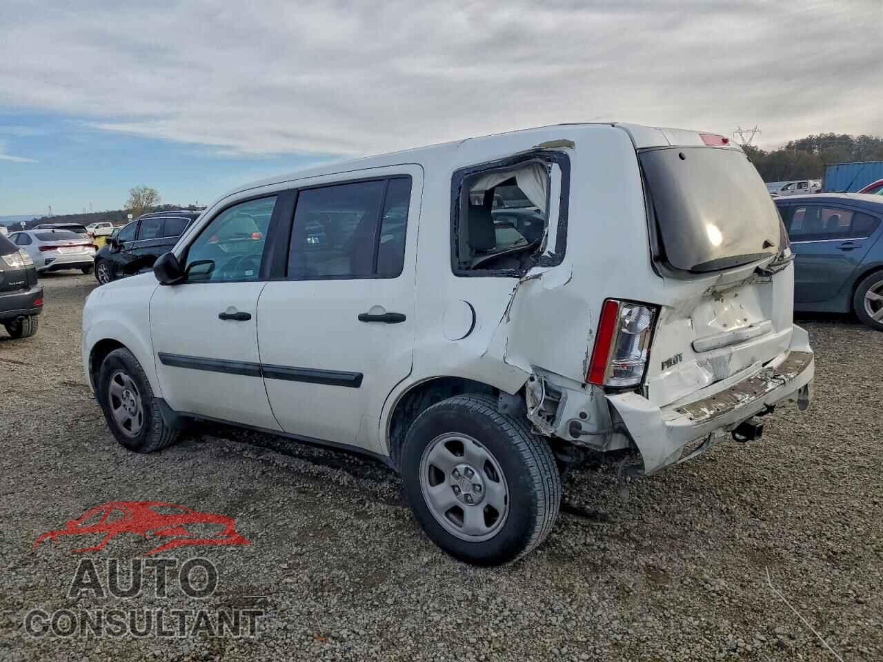 HONDA PILOT 2013 - 5FNYF3H26DB039207