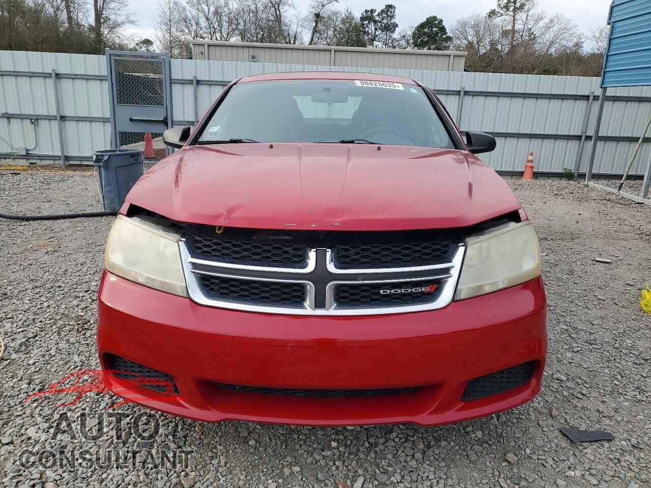 DODGE AVENGER 2013 - 1C3CDZAB2DN730205