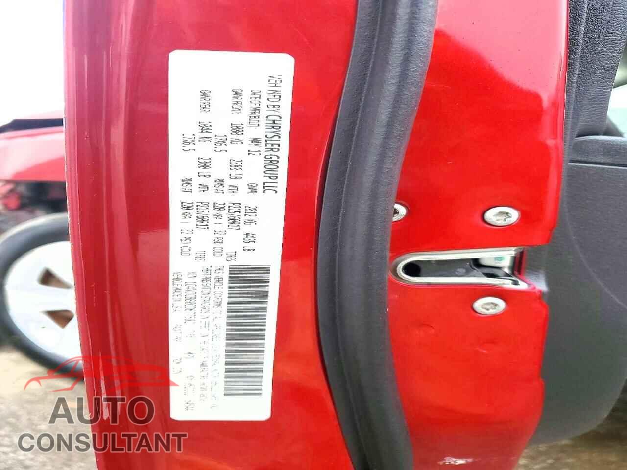 JEEP COMPASS 2012 - 1C4NJCBB0CD677582