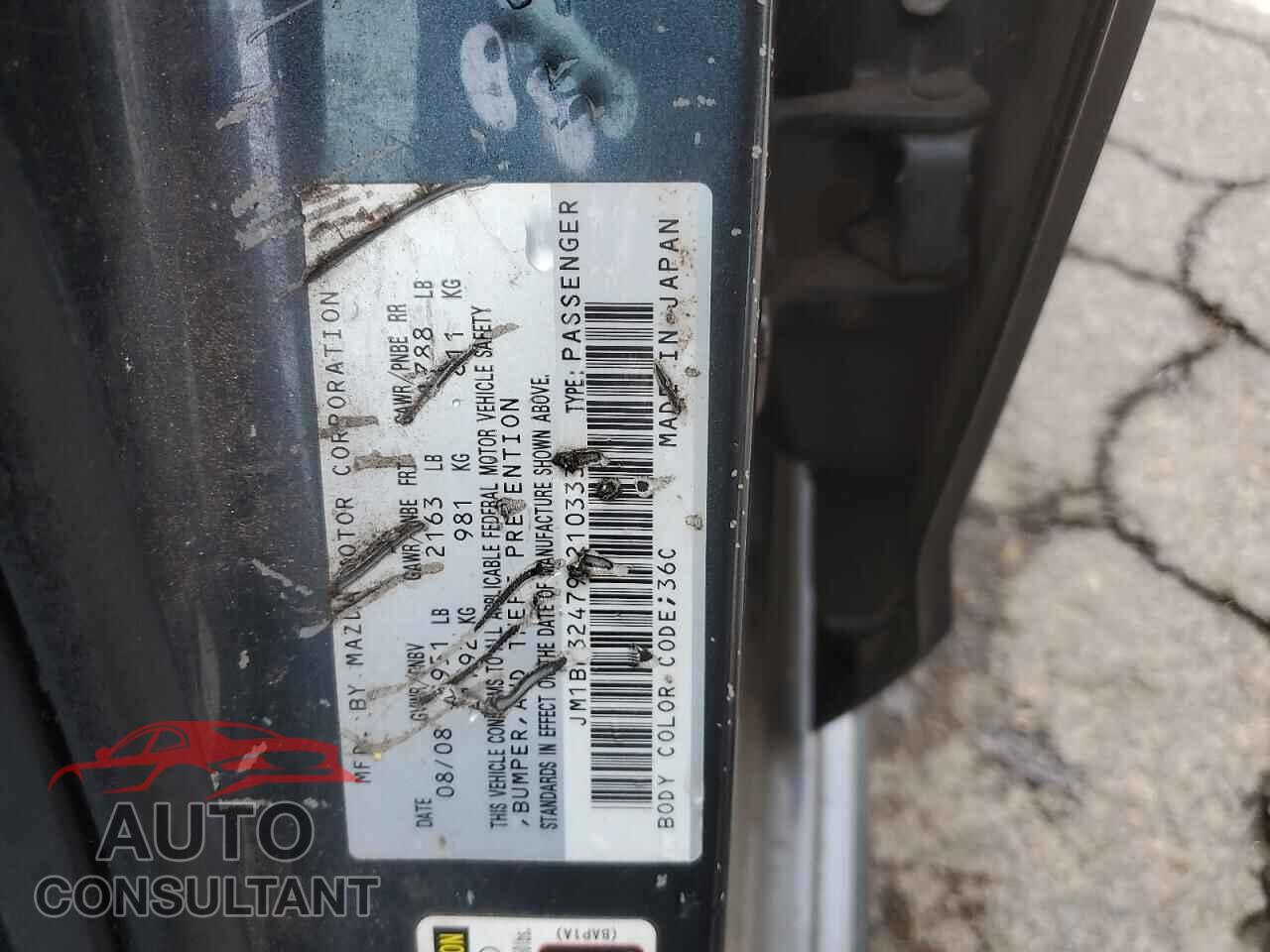 MAZDA MAZDA3 2009 - JM1BK324791210333
