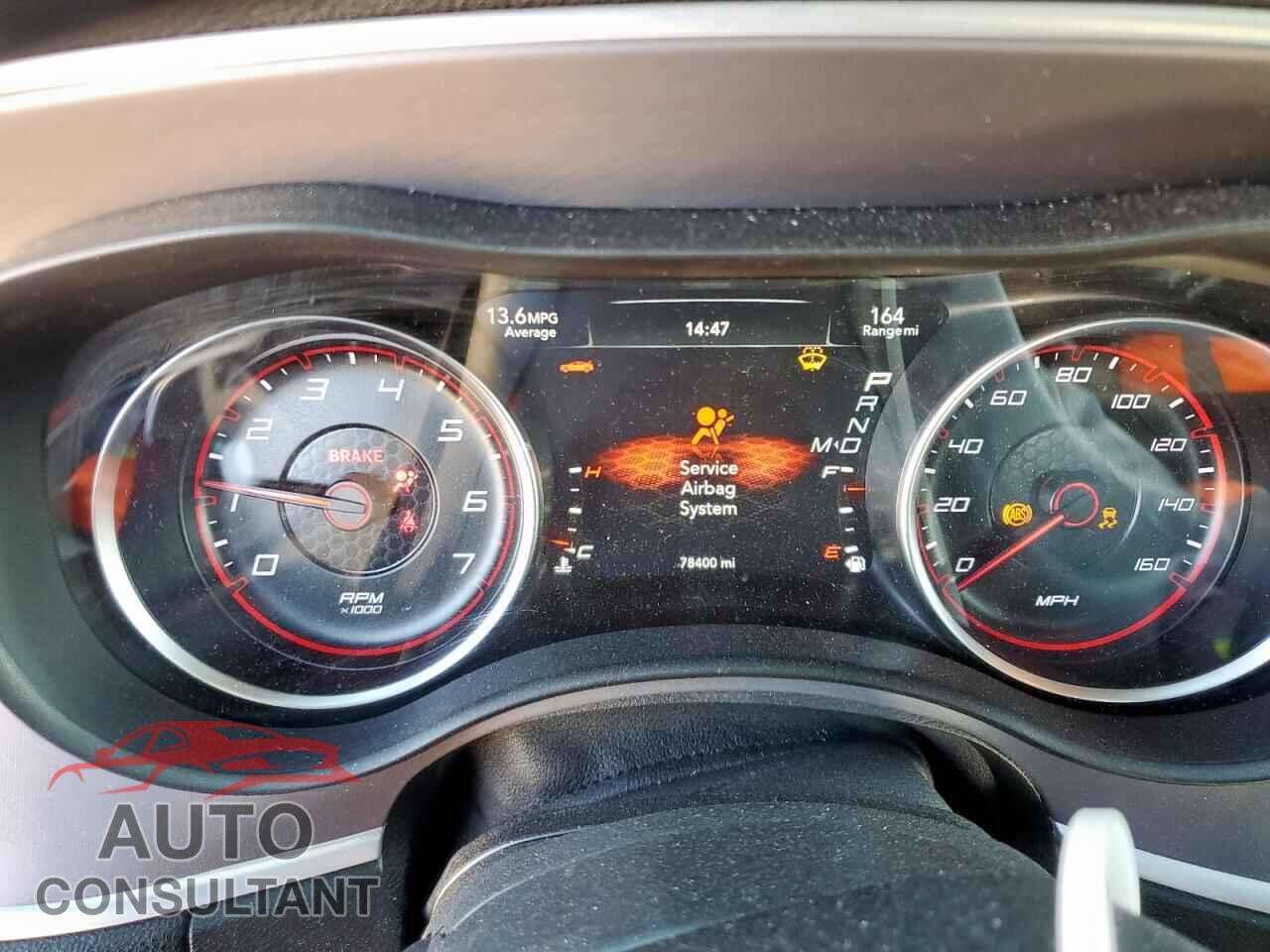 DODGE CHARGER 2019 - 2C3CDXCT2KH598207