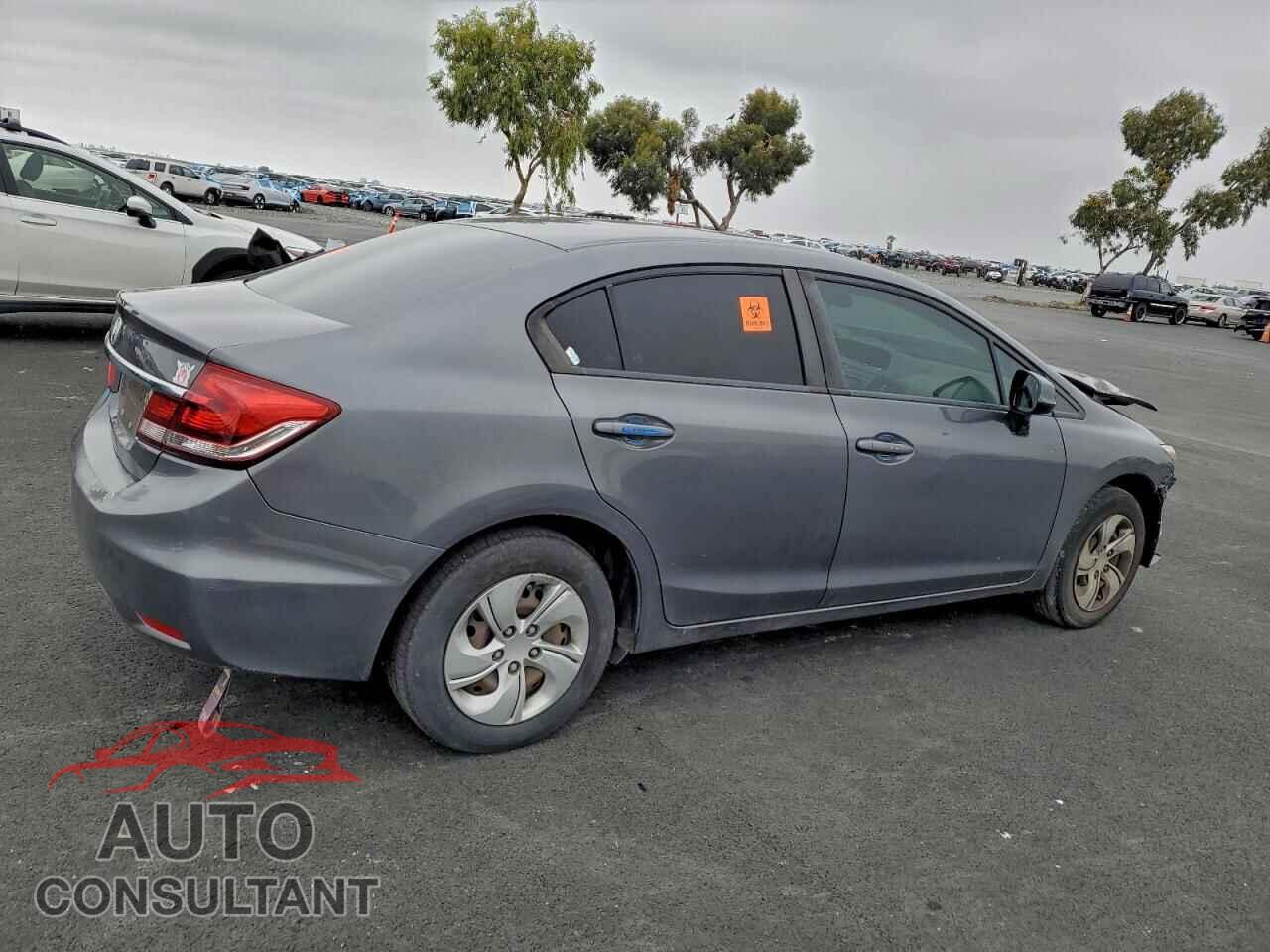 HONDA CIVIC 2013 - 19XFB2F55DE293359