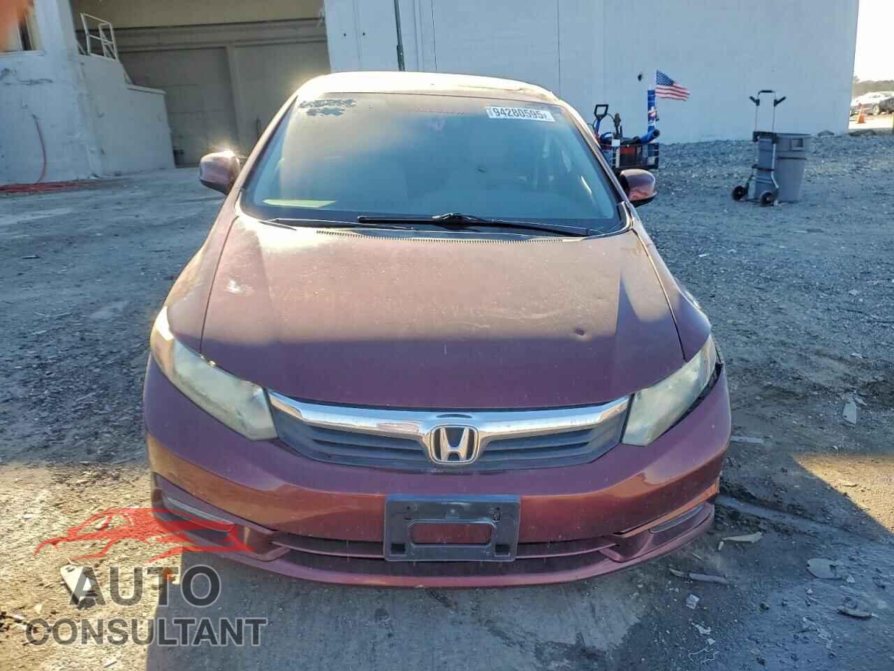 HONDA CIVIC 2012 - 2HGFB2F80CH608065