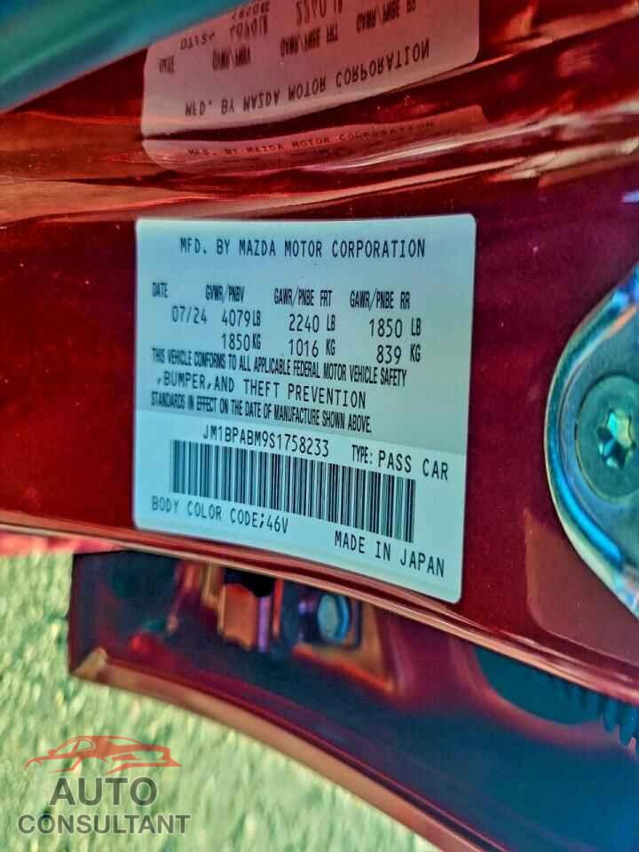 MAZDA 3 SELECT S 2025 - JM1BPABM9S1758233
