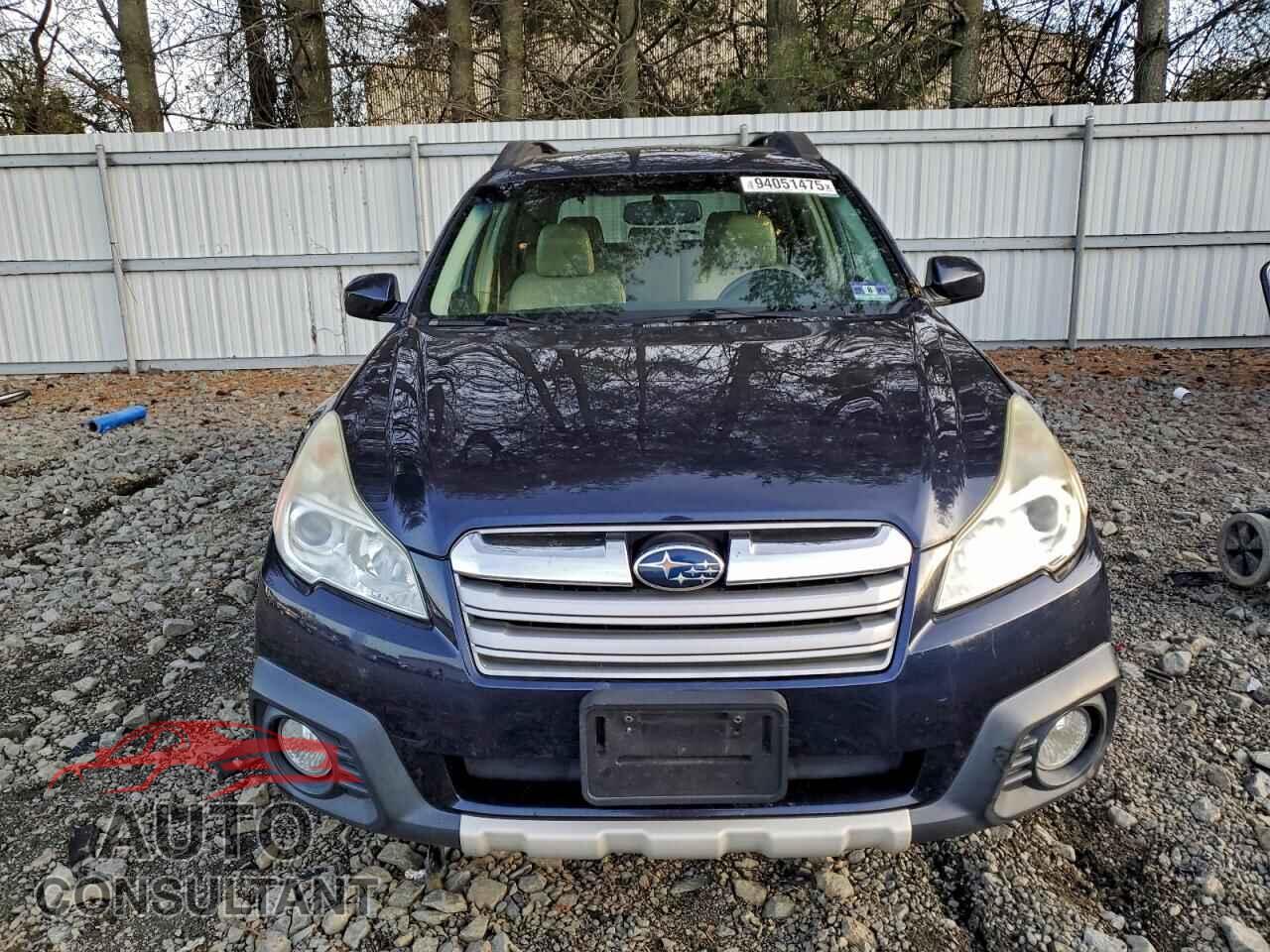 SUBARU OUTBACK 2013 - 4S4BRBKC1D3309865