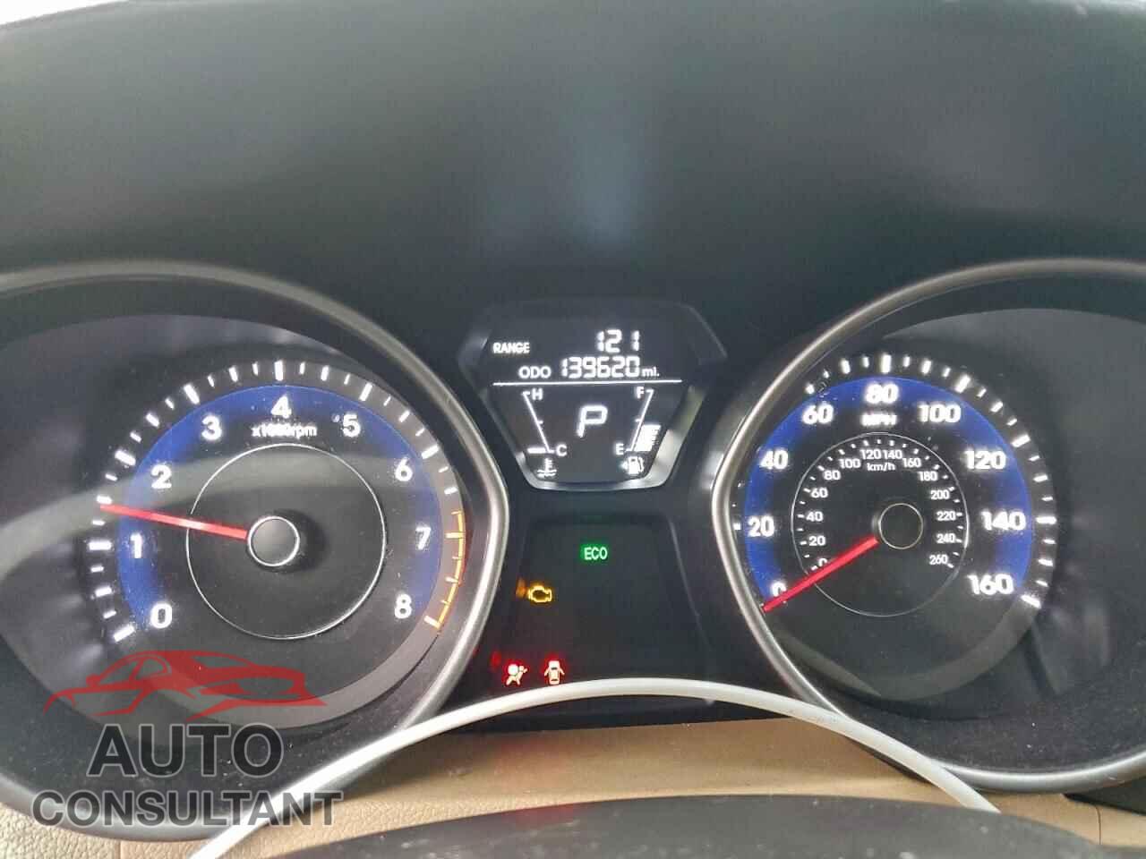 HYUNDAI ELANTRA 2013 - 5NPDH4AE7DH164334