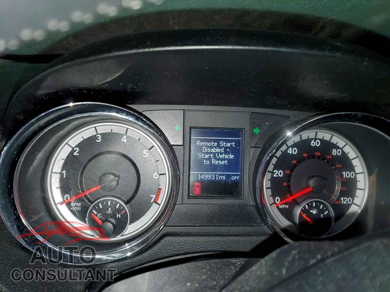DODGE CARAVAN 2013 - 2C4RDGDG1DR804444