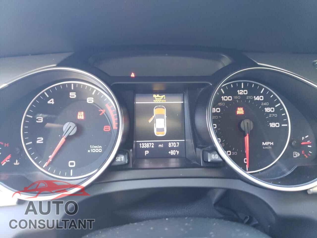 AUDI A5 2011 - WAULFAFR5BA009309