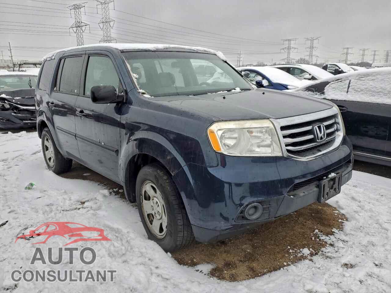 HONDA PILOT 2012 - 5FNYF4H23CB080012