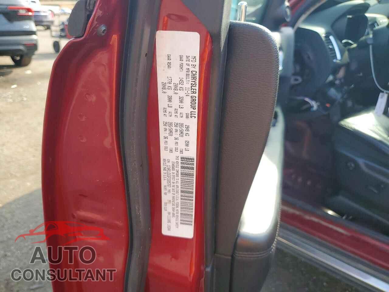 DODGE DURANGO 2015 - 1C4RDJDG3FC695767