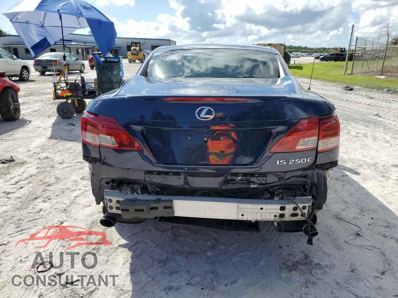 LEXUS IS 2012 - JTHFF2C26C2522060
