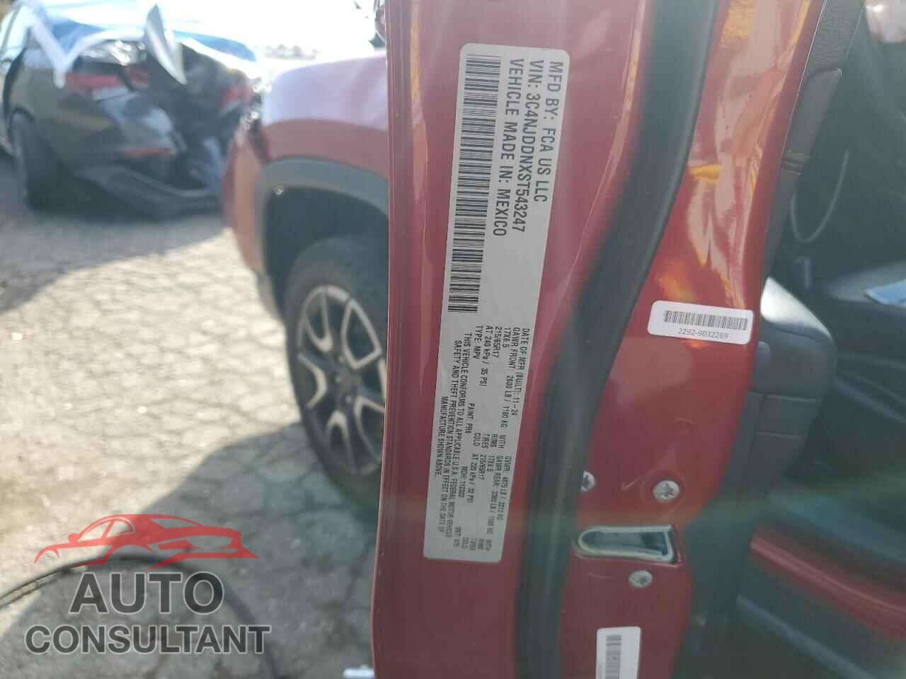 JEEP COMPASS 2025 - 3C4NJDDNXST543247