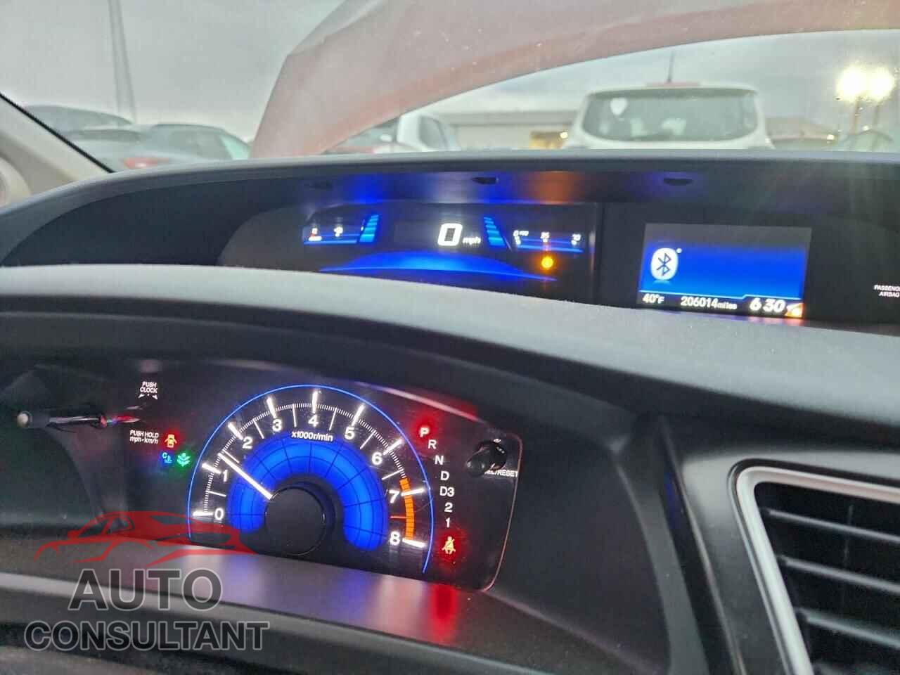 HONDA CIVIC 2013 - 19XFB2F95DE053893