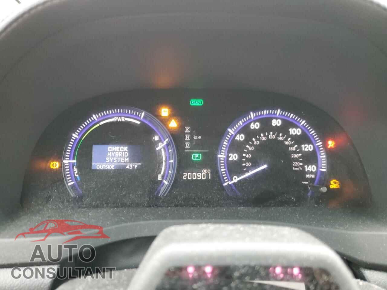LEXUS HS 2010 - JTHBB1BA1A2002083