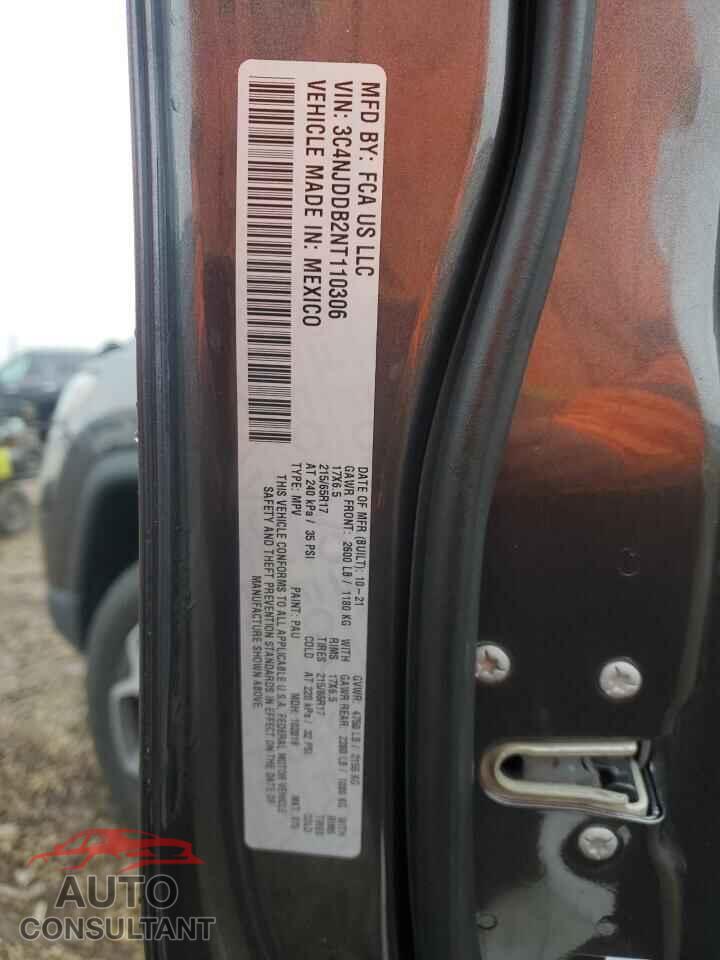JEEP COMPASS 2022 - 3C4NJDDB2NT110306