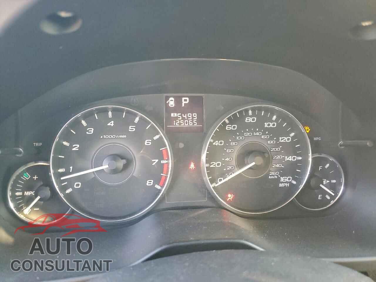 SUBARU OUTBACK 2012 - 4S4BRDKC9C2291972