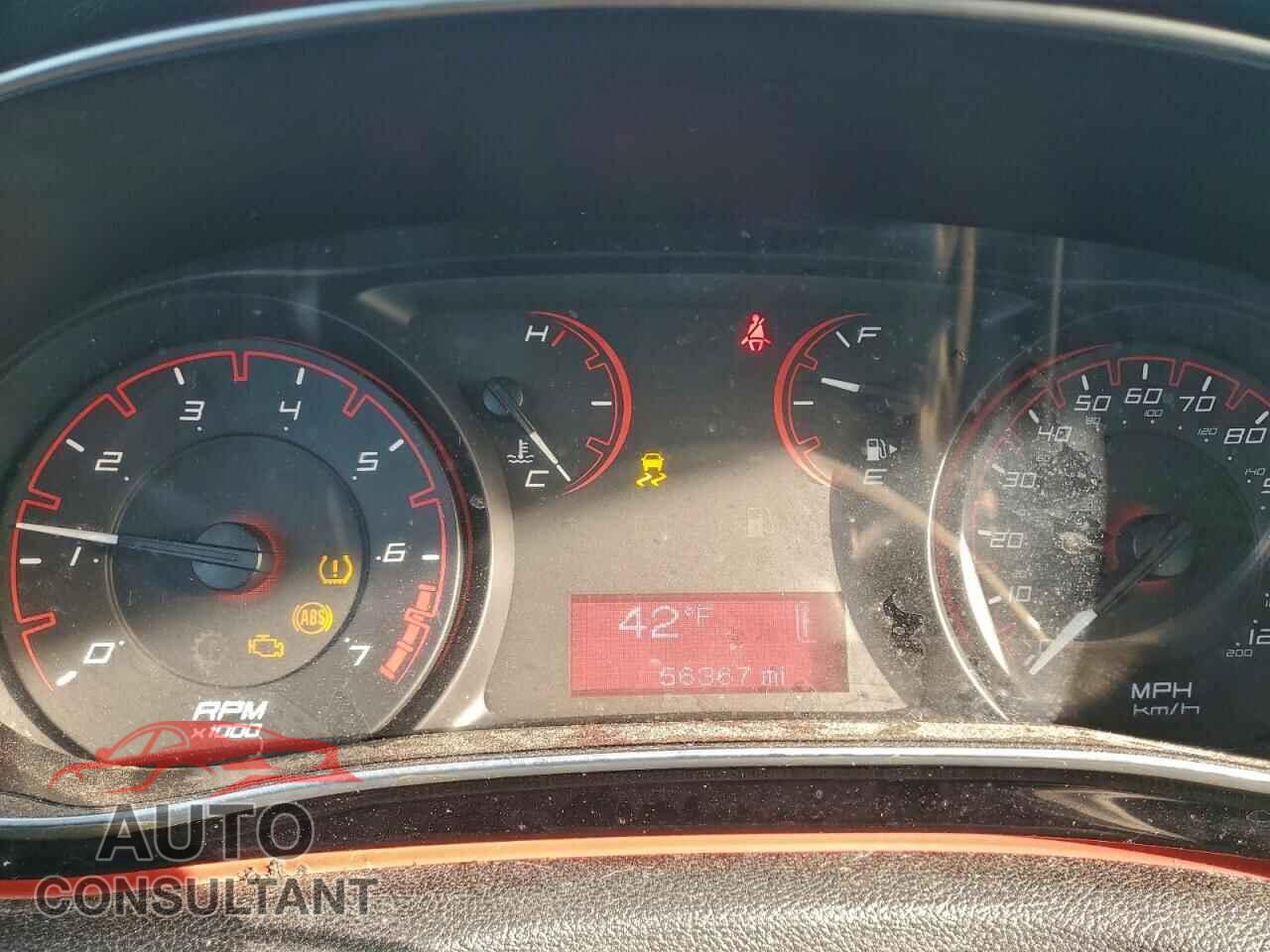 DODGE DART 2016 - 1C3CDFAAXGD706699