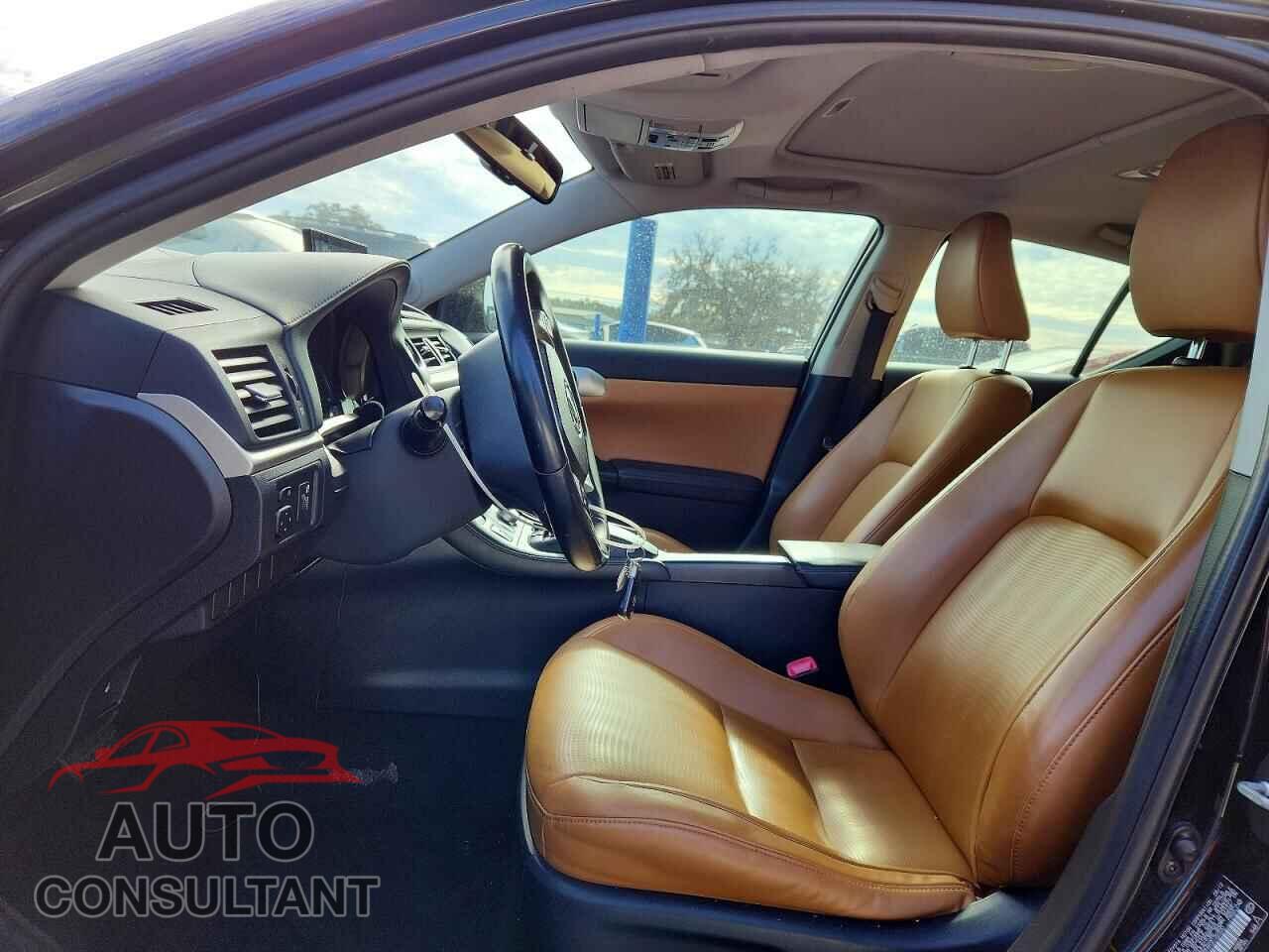 LEXUS CT 200 2012 - JTHKD5BH6C2122320