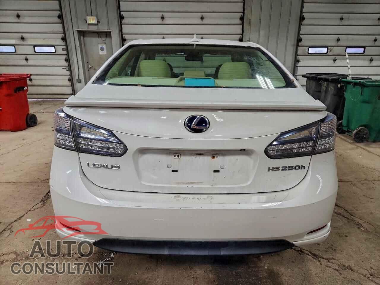 LEXUS HS 2010 - JTHBB1BA1A2004481