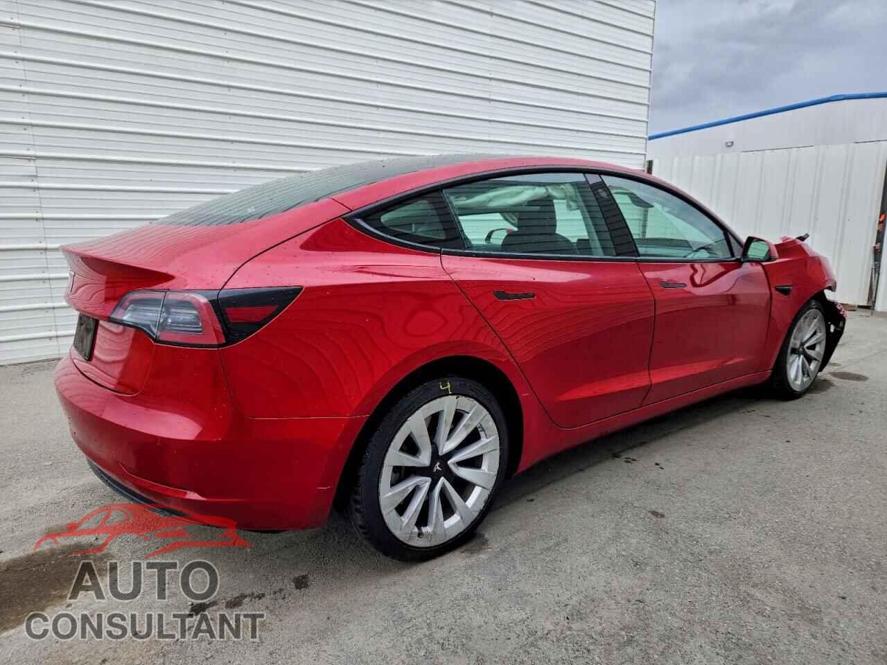 TESLA MODEL 3 2022 - 5YJ3E1EA2NF304185