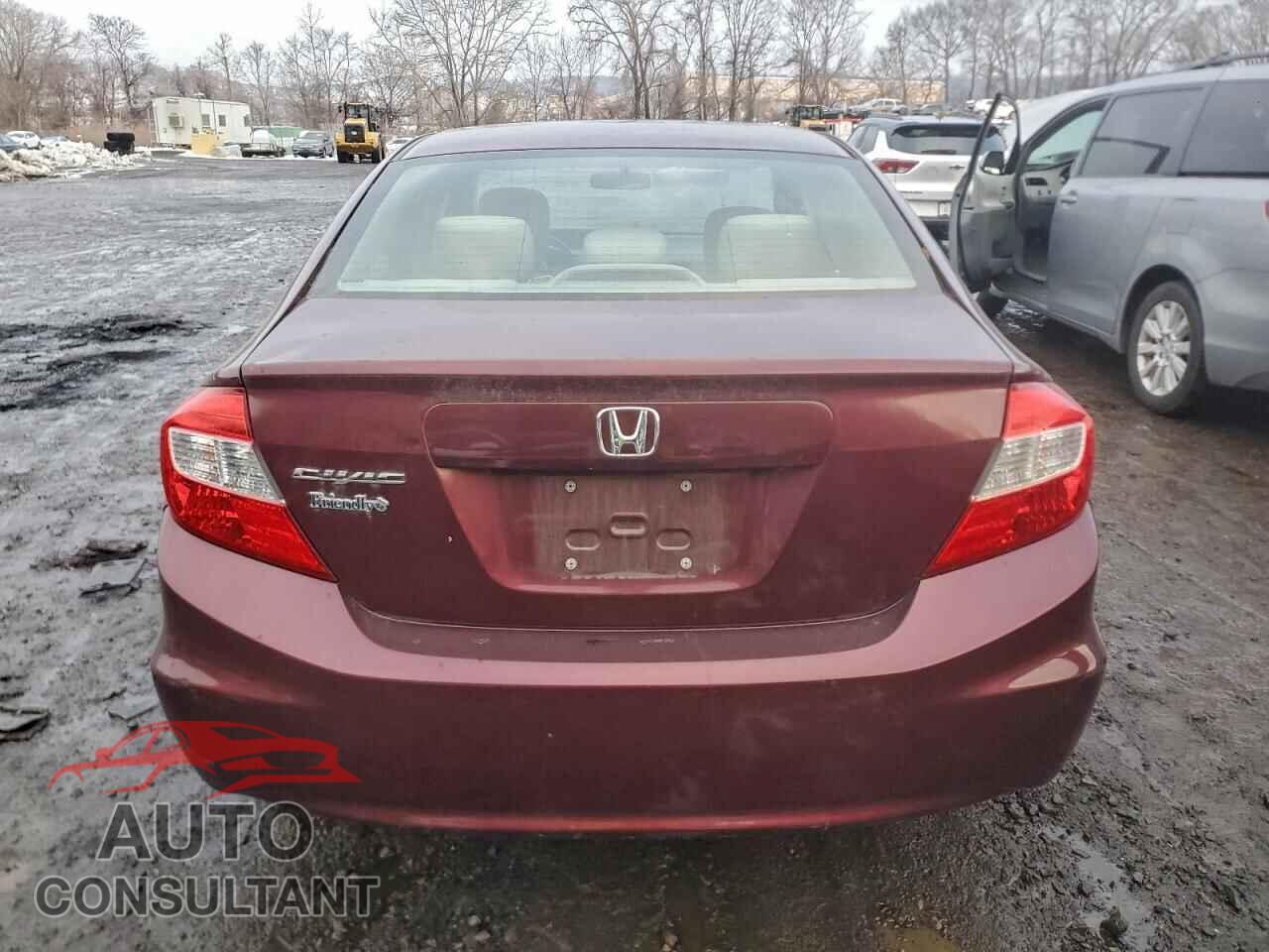 HONDA CIVIC 2012 - 2HGFB2F50CH603566