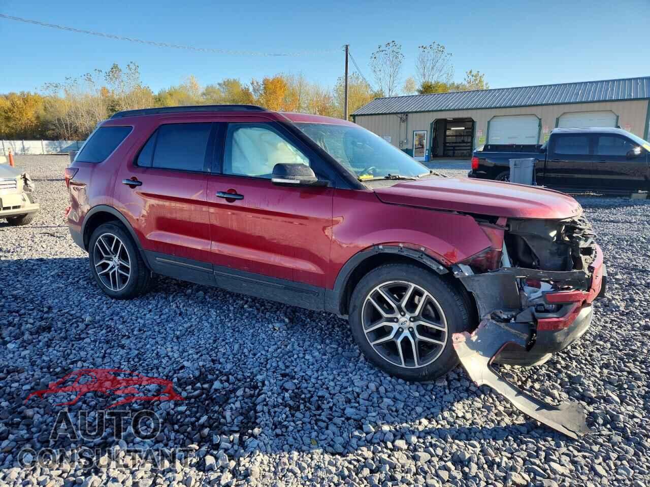 FORD EXPLORER 2017 - 1FM5K8GT2HGD23544