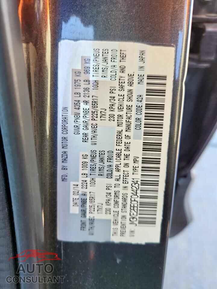 MAZDA CX-5 2015 - JM3KE2BE0F0442341