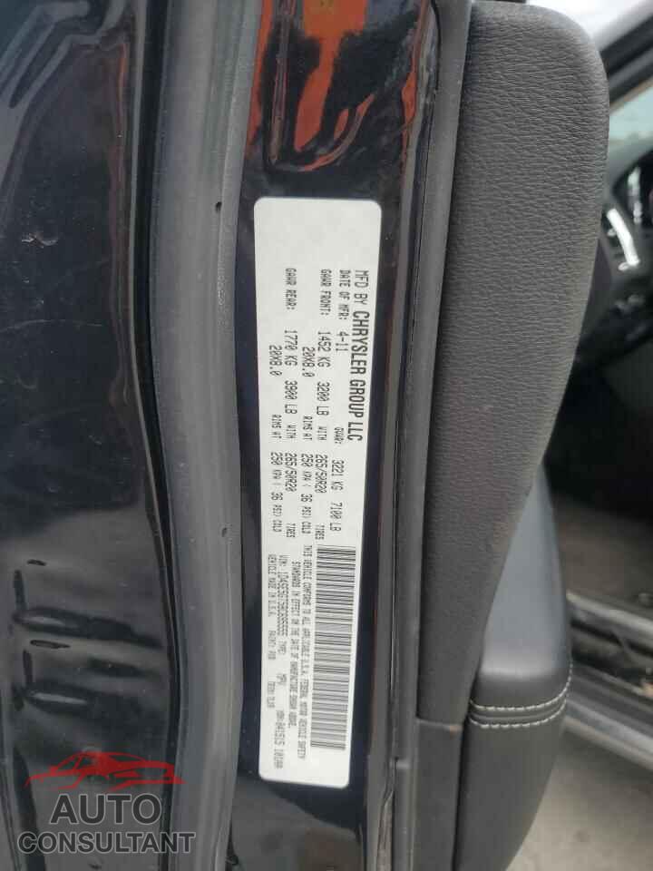 DODGE DURANGO 2011 - 1D4SE5GT5BC695555