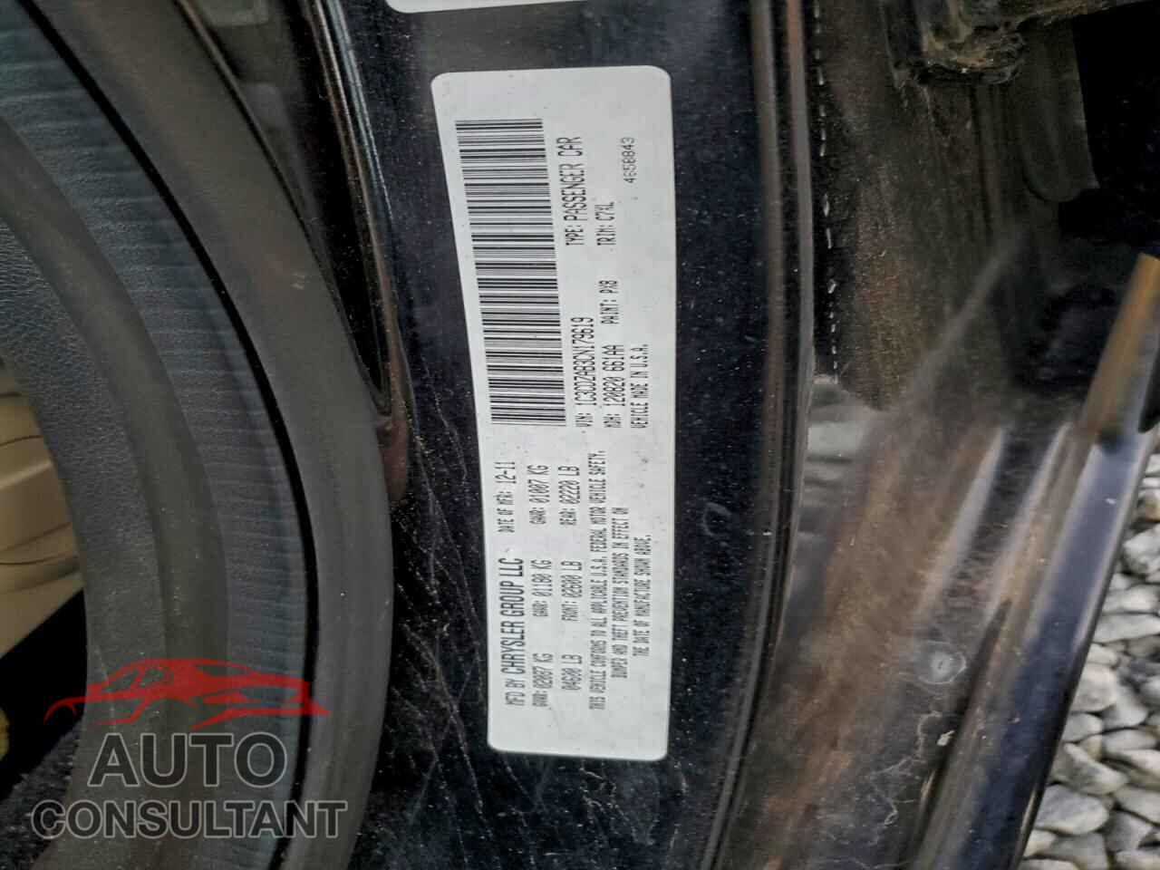 DODGE AVENGER 2012 - 1C3CDZAB3CN179619