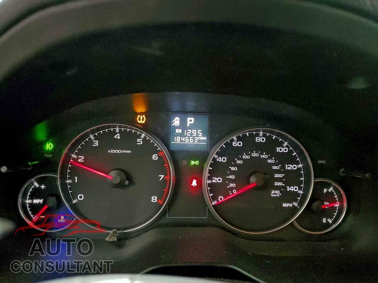 SUBARU OUTBACK 2013 - 4S4BRCHC8D3214474