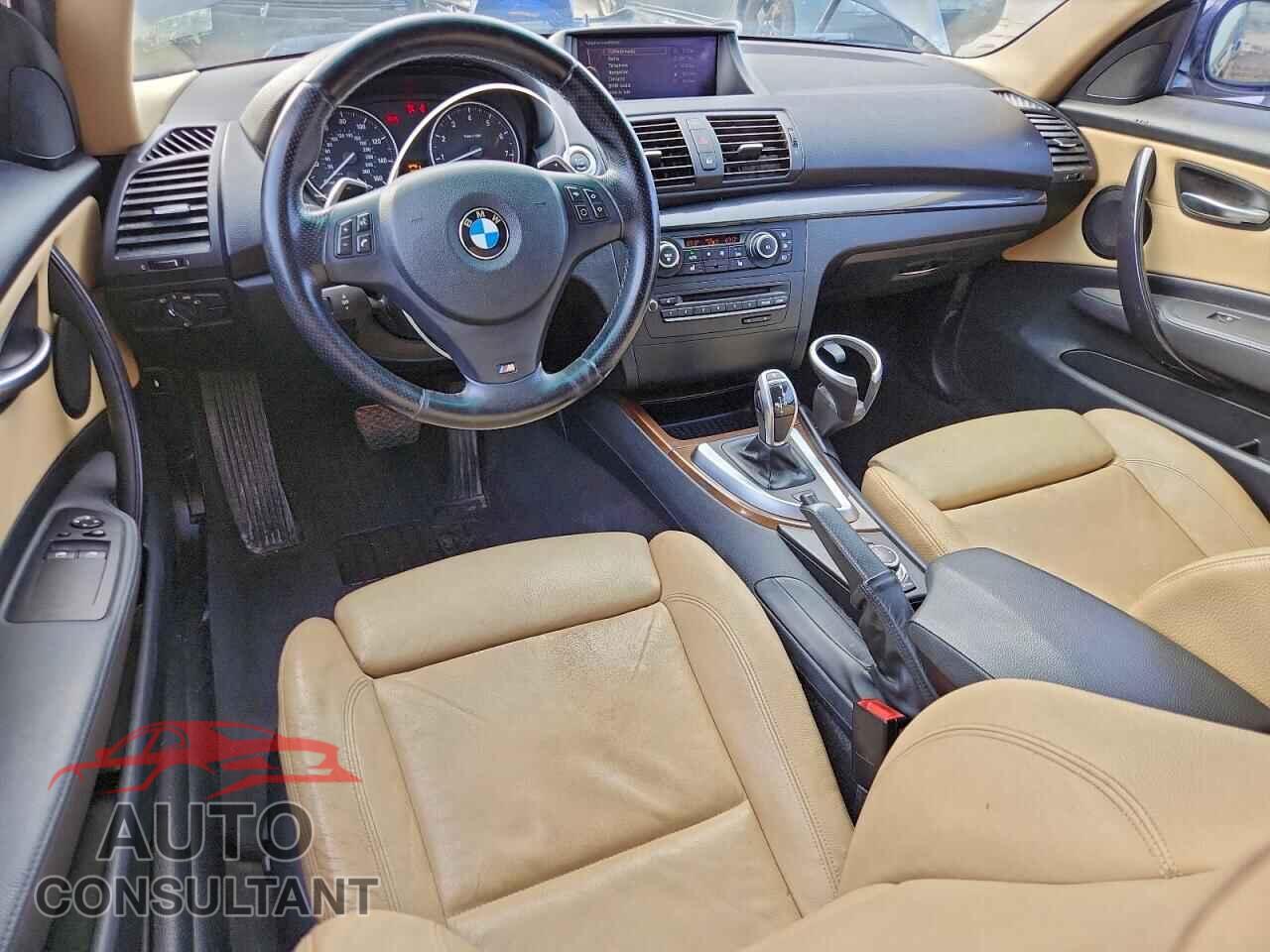 BMW 1 SERIES 2011 - WBAUC9C59BVM09380