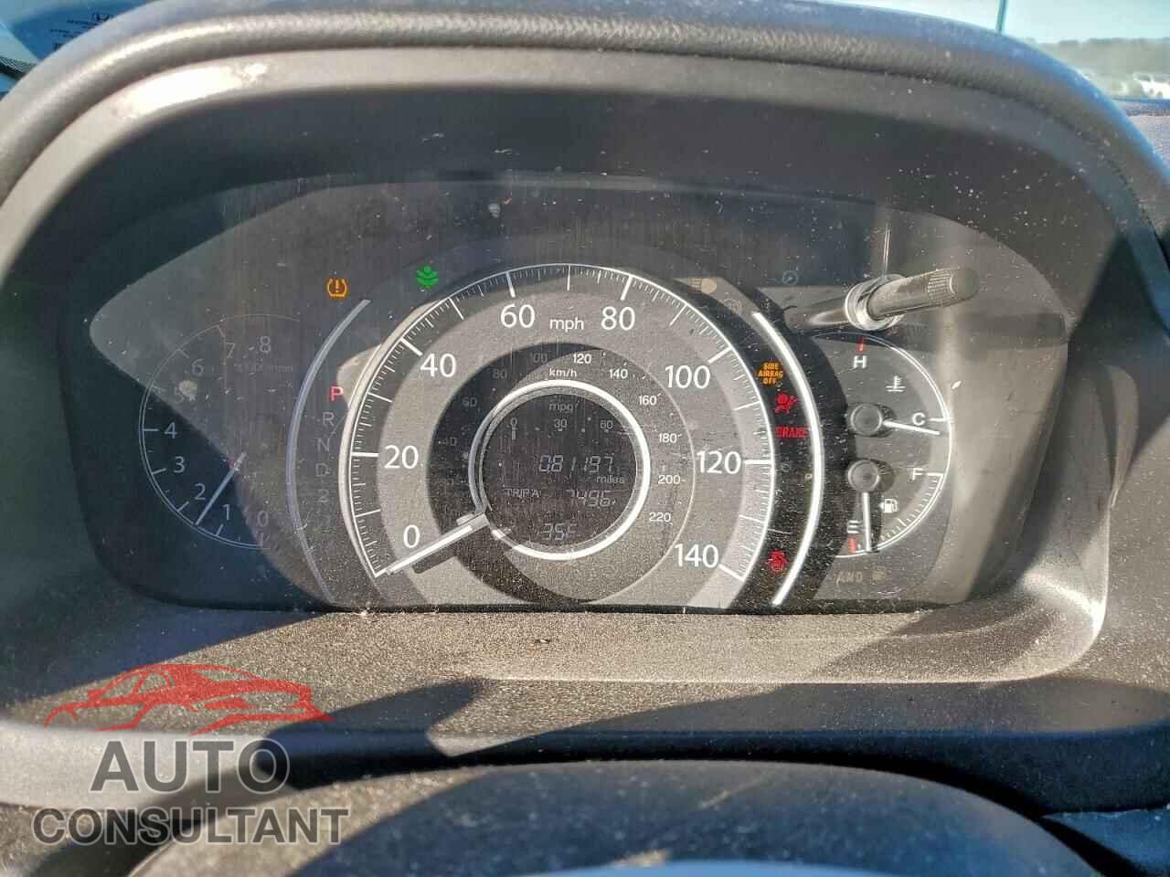 HONDA CRV 2013 - 2HKRM4H31DH657531