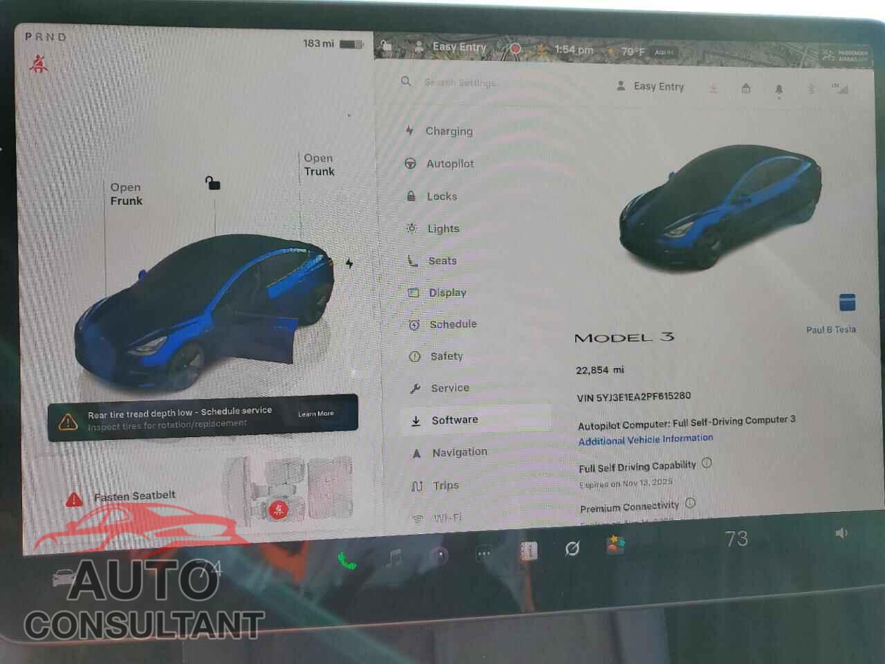 TESLA MODEL 3 2023 - 5YJ3E1EA2PF615280